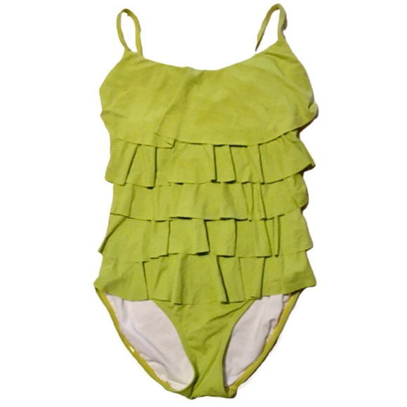 Michael Kors ruffle one piece - Picture 1 of 4